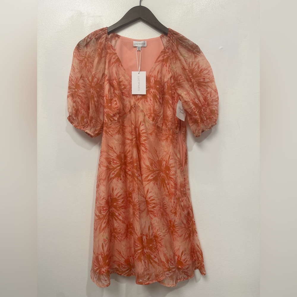 nwt lucy paris floral dress